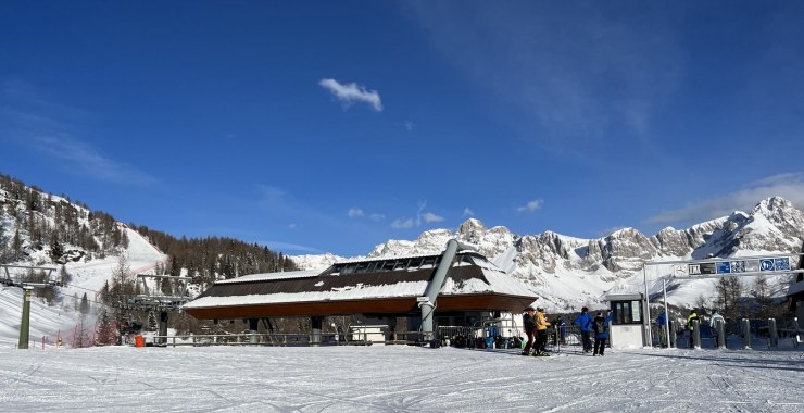 Stazione di partenza seggiovia Le Buse - Laresei