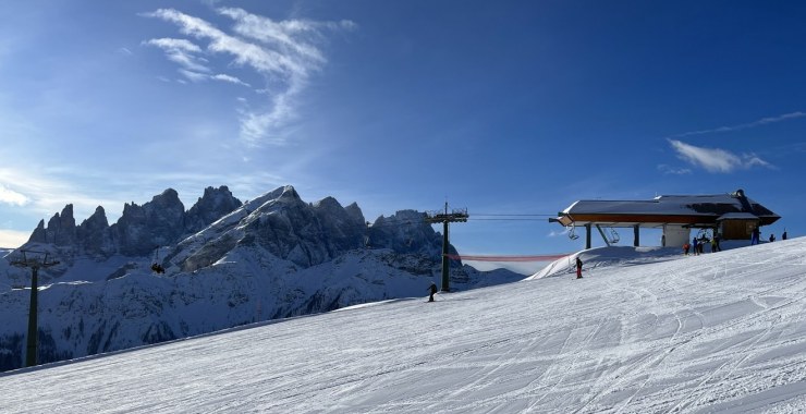Stazione di monte seggiovia Le Buse - Laresei
