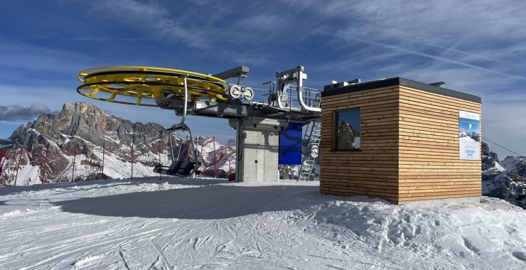 Stazione di arrivo a 2345 m slm