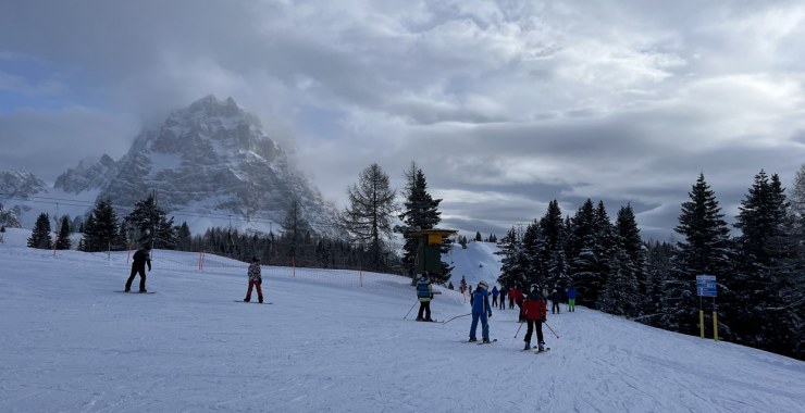 Inizio pista Pian dei Sec