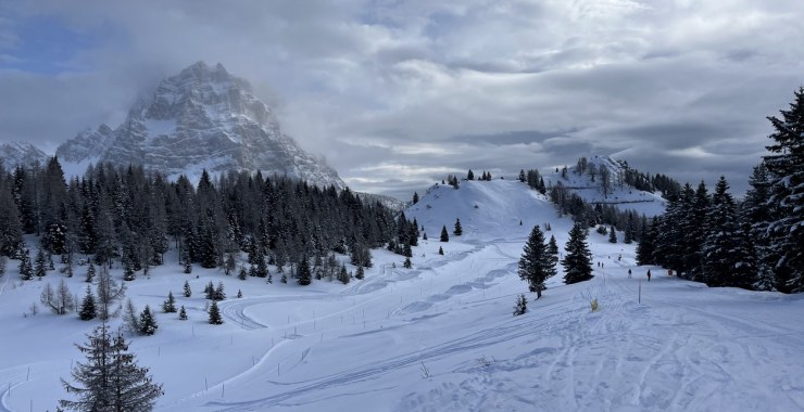 Inizio pista Pian dei Sec