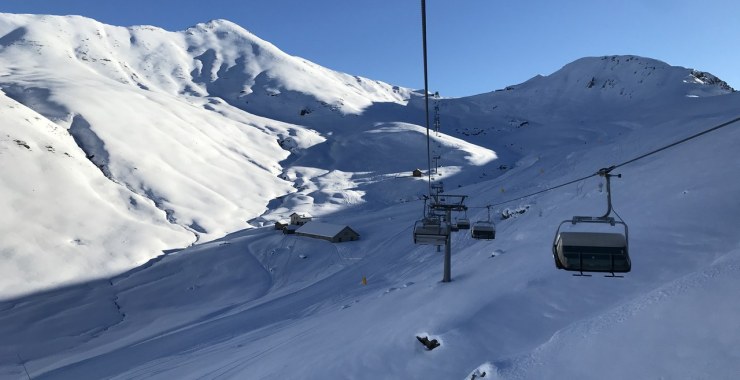In viaggio sulla seggiovia Orsa Maggiore