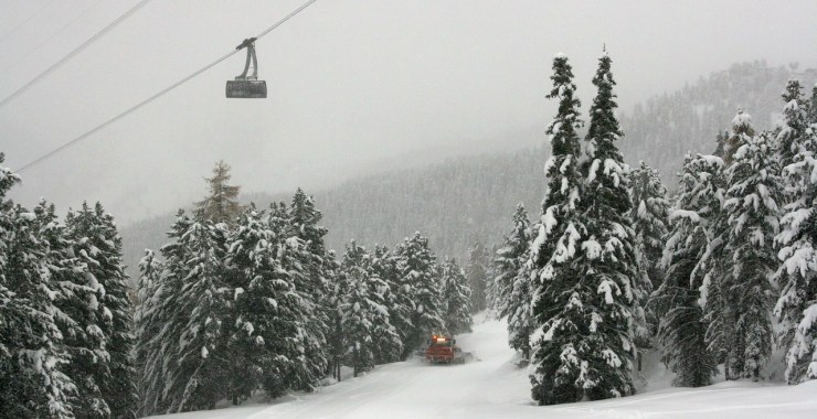 Tratto centrale pista Piz Sella 5