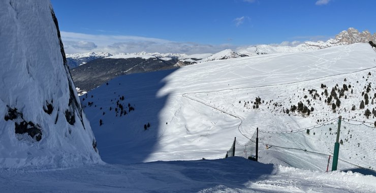 Partenza muro Piz Sella 5