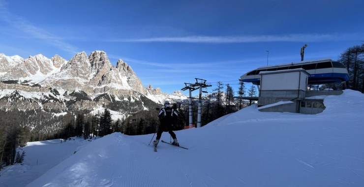 Partenza pista nera Scoiattolo