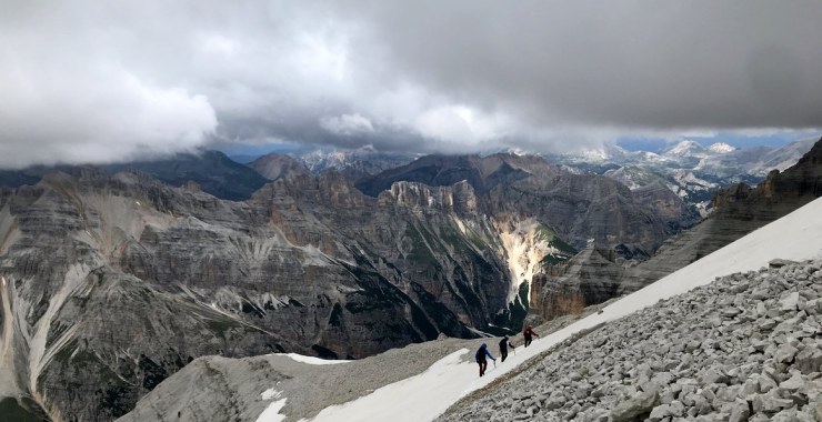 Parte finale Tofana di Rozes