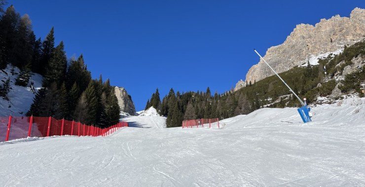 Cambi di pendenza pista Rio Gere
