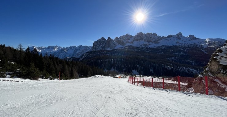 Parte bassa pista Rio Gere