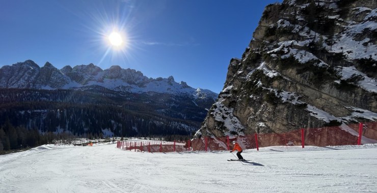 Curvone parte bassa pista Rio Gere