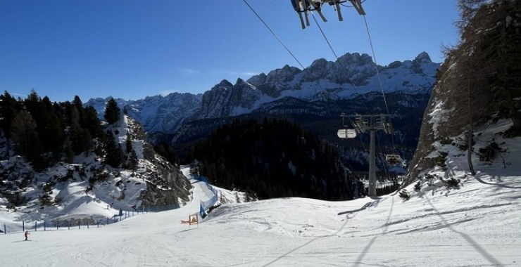Parte centrale seggiovia Rio Gere - Son Forca