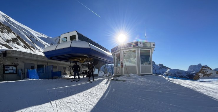 Stazione di monte seggiovia Rio Gere - Son Forca