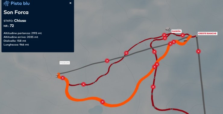Traccia pista Son Forca