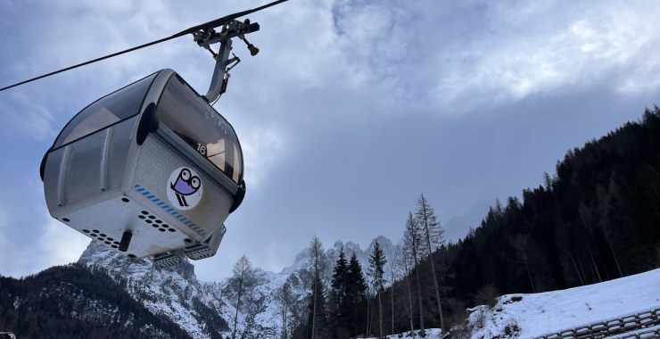 Cabina 6 posti cabinovia Alleghe - Piani di Pezzè