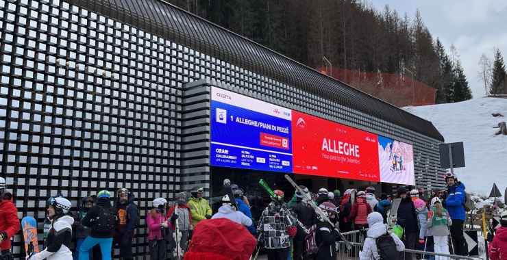 Stazione di valle cabinovia Alleghe - Piani di Pezzè
