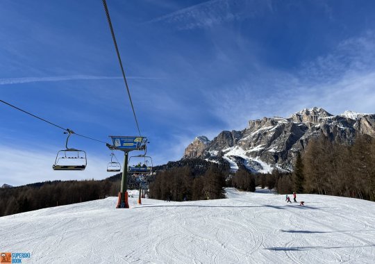 Seggiovia Gilardon - Roncato (Socrepes): una delle porte d'accesso alla skiarea Tofane