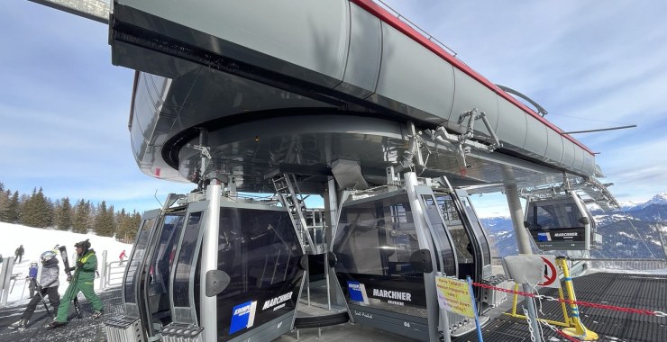 Stazione di monte cabinovia Marchner