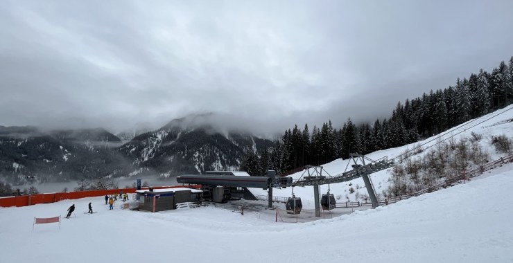 Partenza cabinovia Marchner