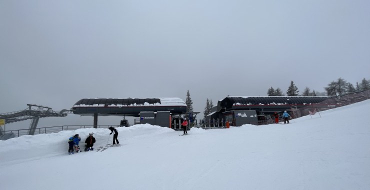 Stazione arrivo cabinovia Marchner