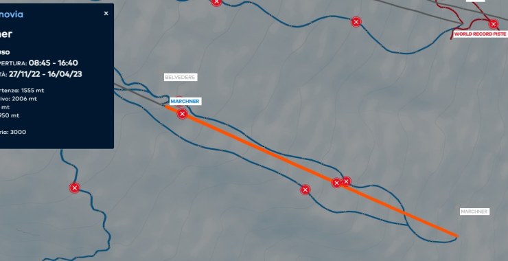 Traccia linea impianto Marchenr