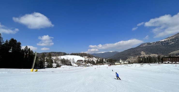 Pendio finale pista Bravo