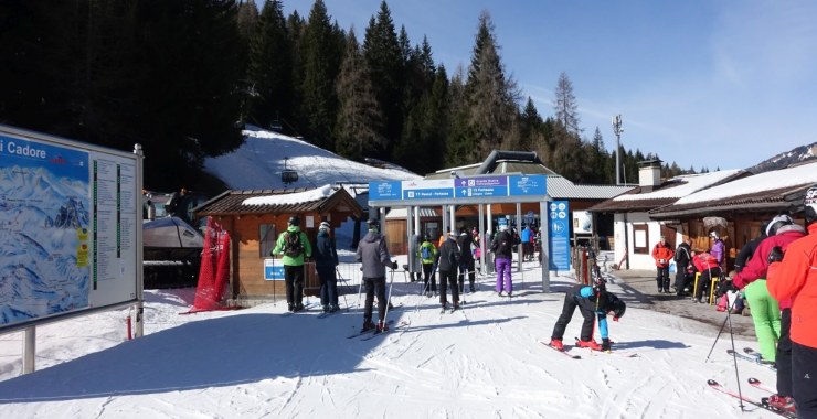 Partenza seggiovia Pescul - Fertazza