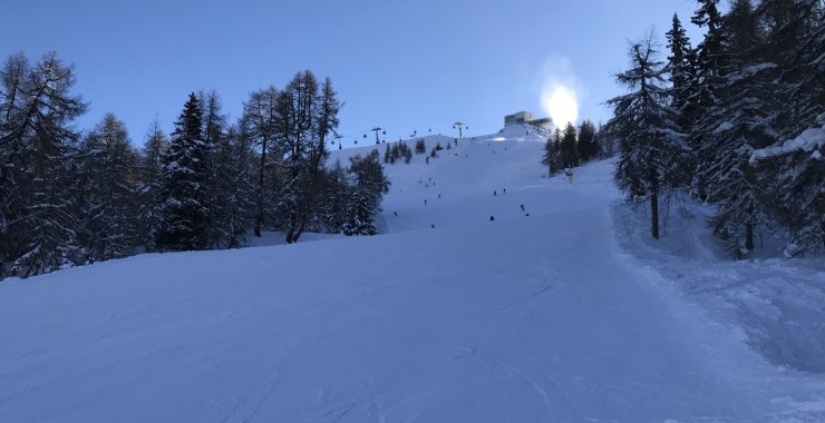 Parte iniziale pista Sylvester