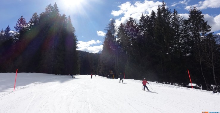Parte finale pista Monte Elmo - Versciaco