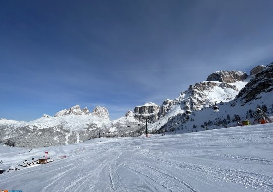 Tutte le piste da sci del Belvedere di Canazei in Val di Fassa