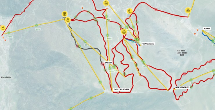 Skiarea Belvedere di Canazei