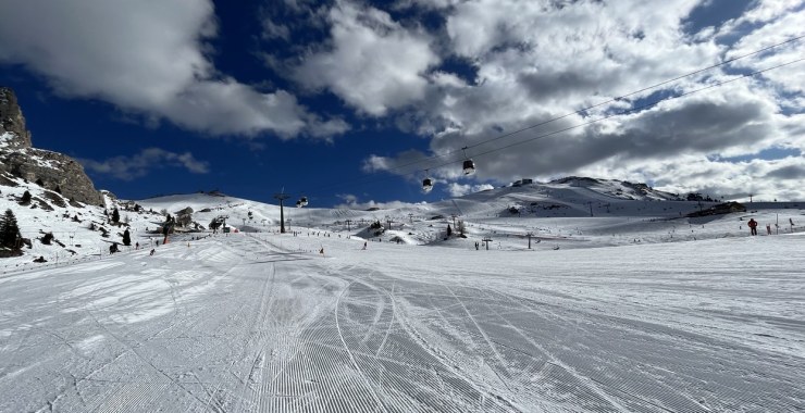 Piste soleggiate