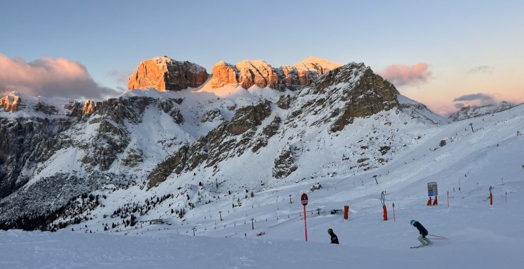 Tramonto sul Sella