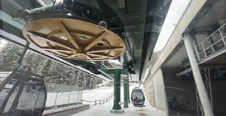 Uscita dalla stazione Pradel