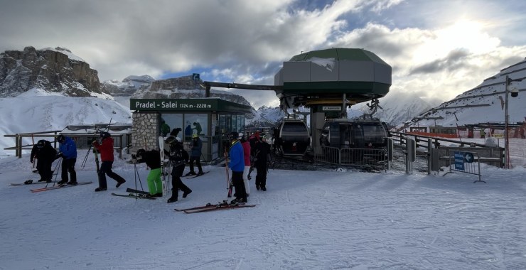 Arrivo a 2228 m slm Salei