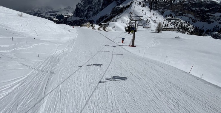 Tratto centrale pista Frea