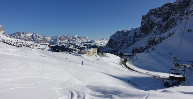 Ultimo pendio pista Frea