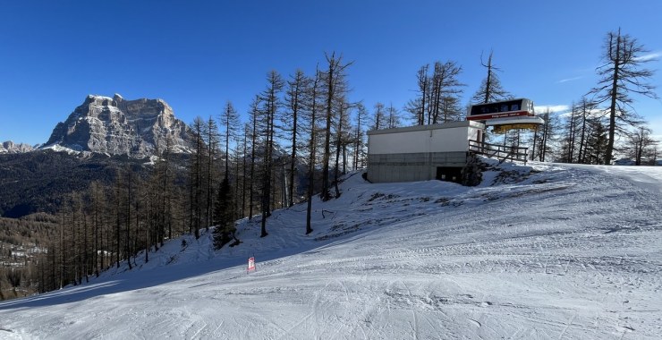 Stazione di monte seggiovia Valgranda - Col de la Grava