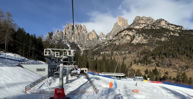 Stazione di monte seggiovia Vajolet 1