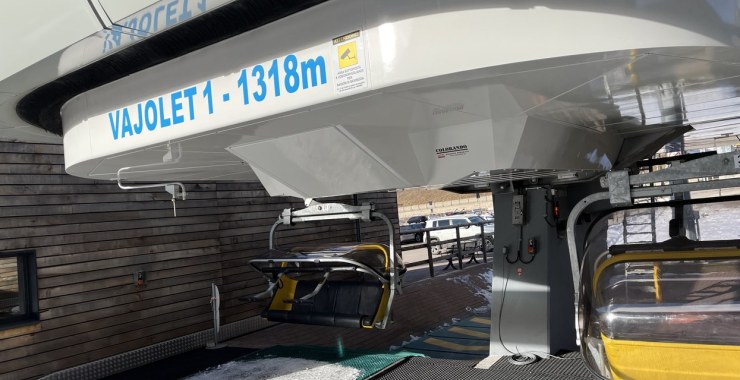 Partenza a 1318 m slm