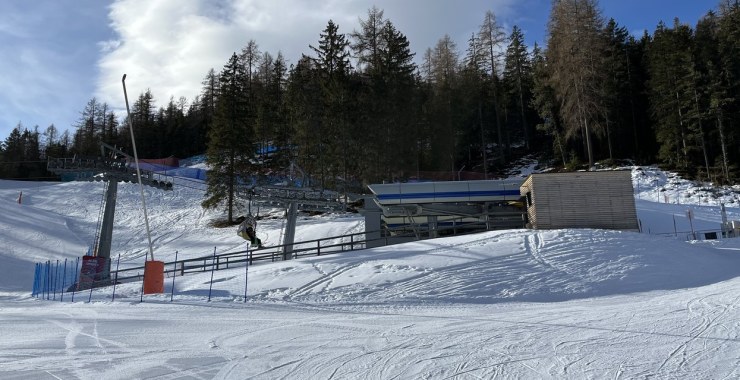 Arrivo seggiovia Vajolet 1