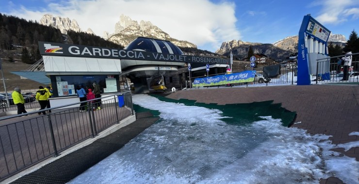 Stazione di valle seggiovia Vajolet 1