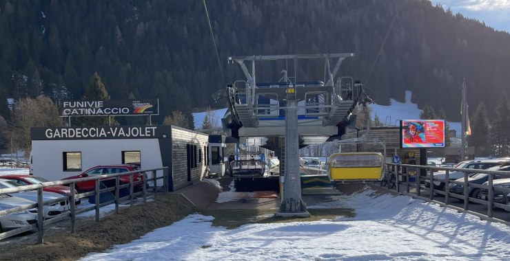 Partenza seggiovia Vajolet 1