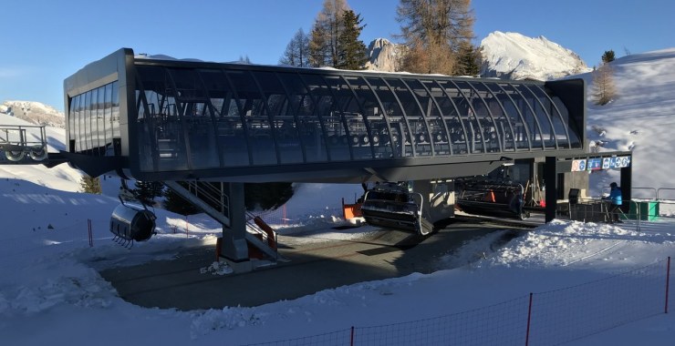 Stazione di imbarco seggiovia Bamby