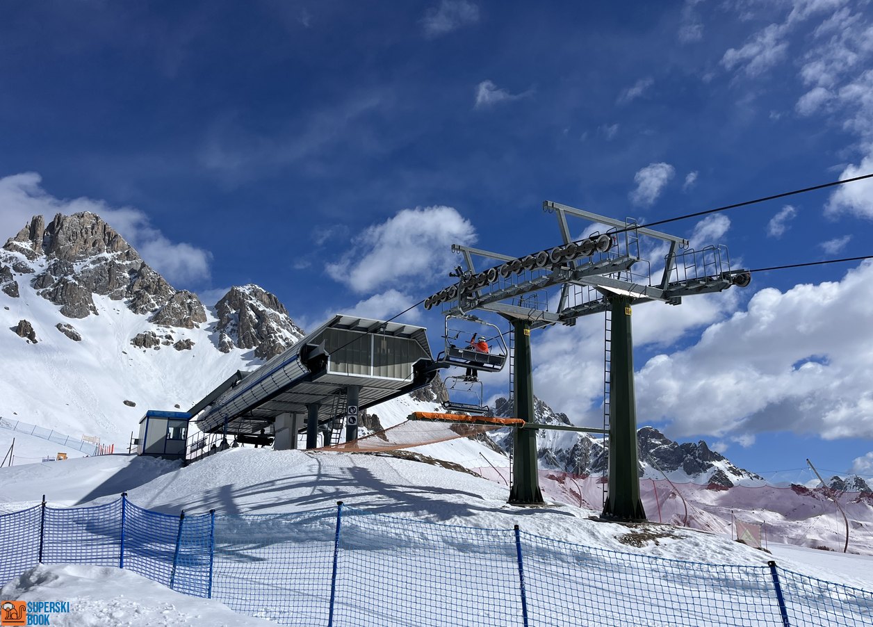 Stazione di monte seggiovia Gigante