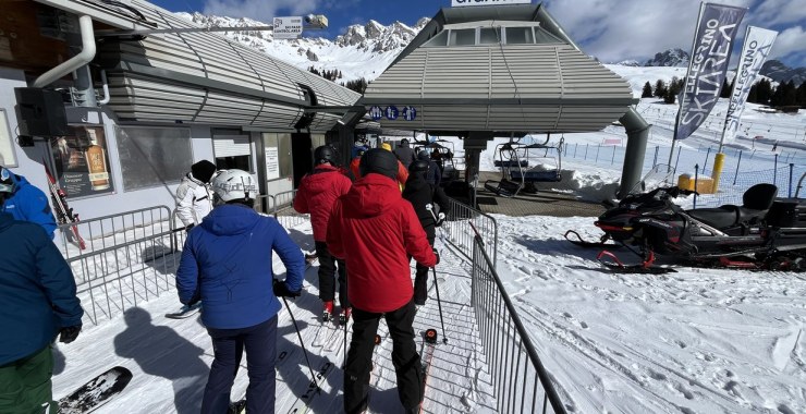 Imbarco seggiovia Gigante