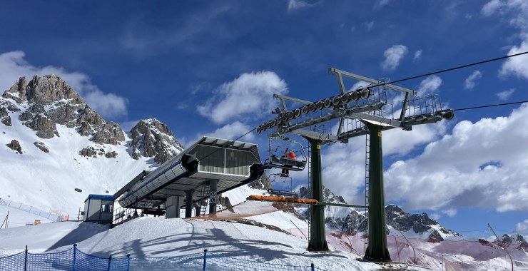 Stazione di monte seggiovia Gigante