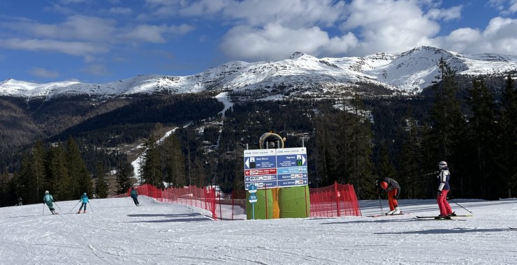 Bivio con la pista Signaue