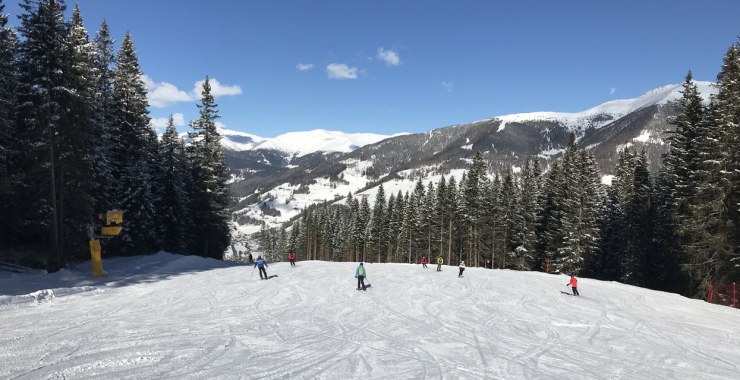 Tratto centrale pista Bad Moos - Rotwand