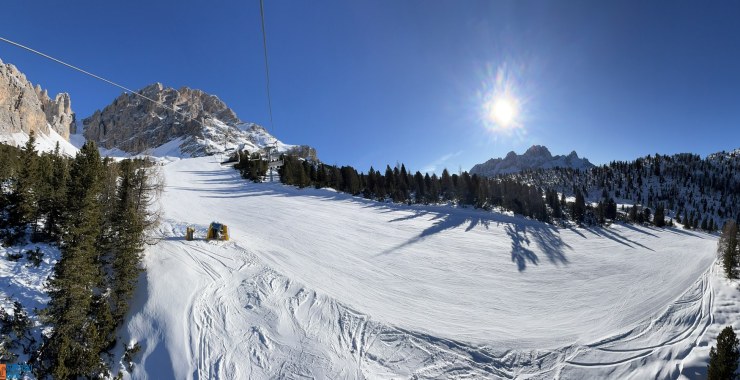 Foto panoramica pista Padeon