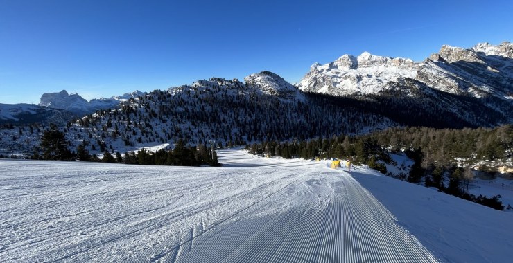 Parte centrale pista Padeon