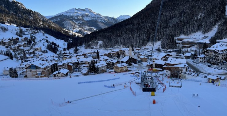 Arabba vista dalla seggiovia Burz